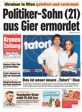 Cover of Kronen Zeitung