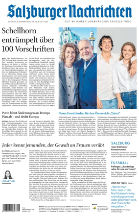 Cover of Salzburger Nachrichten