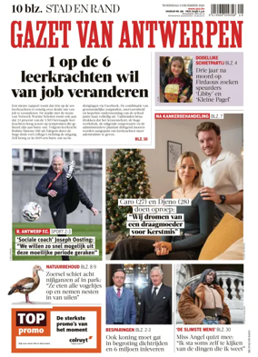 Cover of Gazet van Antwerpen Metropool Stad