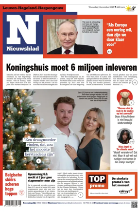 Cover of Het Nieuwsblad