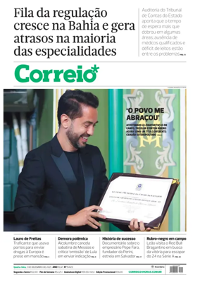 Cover of Correio da Bahia