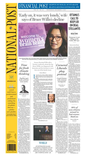 Cover of National Post - (National Edition)
