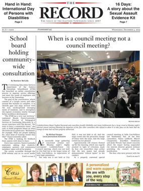 Cover of Sherbrooke Record