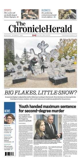 Cover of The Chronicle Herald (Provincial)