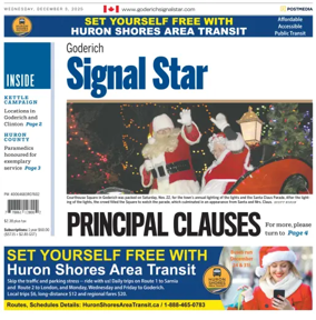 Cover of The Goderich Signal-Star