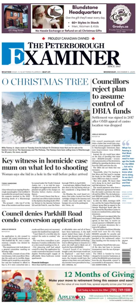 Cover of The Peterborough Examiner