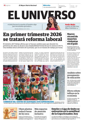 Cover of El Universo