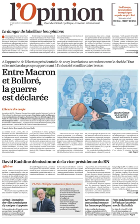 Cover of L'Opinion