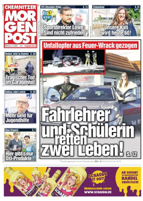 Cover of Chemnitzer Morgenpost