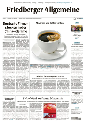 Cover of Friedberger Allgemeine