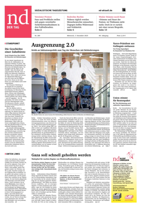 Cover of Neues Deutschland