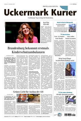 Cover of Prenzlauer Zeitung