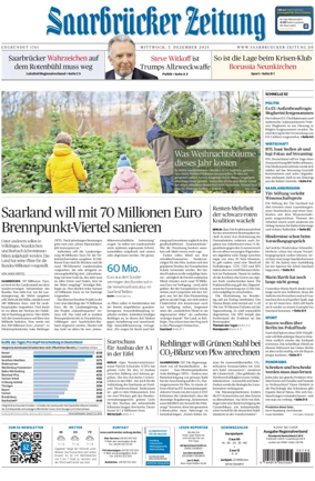 Cover of Saarbruecker Zeitung