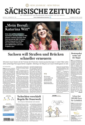 Cover of Sächsische Zeitung (Weißwasser)