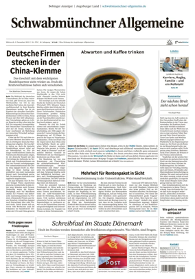 Cover of Schwabmuenchner Allgemeine