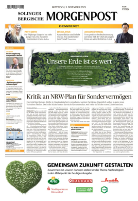 Cover of Solinger Bergische Morgenpost/Remscheid
