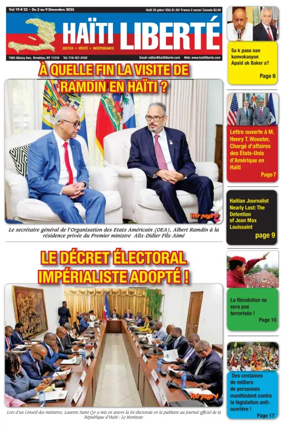 Cover of Haiti Liberte