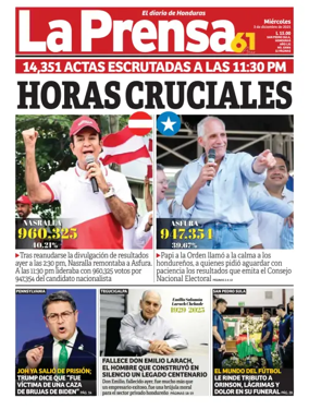 Cover of Diario La Prensa