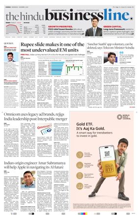 Cover of BusinessLine (Chennai)