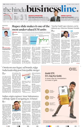 Cover of BusinessLine (Delhi)