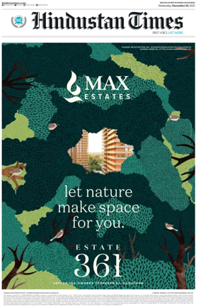 Cover of Hindustan Times ST (Noida)