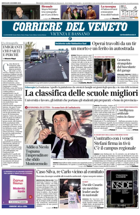Cover of Corriere del Veneto (Vicenza e Bassano)