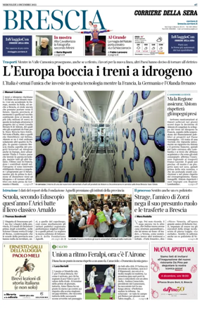 Cover of Corriere della Sera (Brescia)