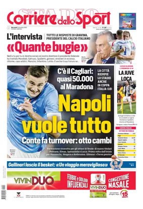 Cover of Corriere dello Sport (Campania)