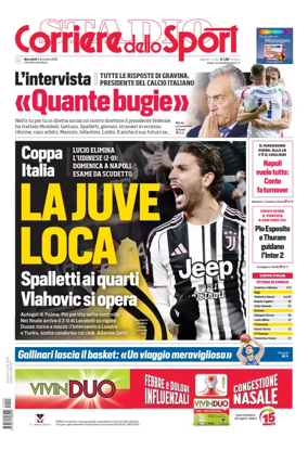 Cover of Corriere dello Sport (Lombardia)