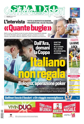 Cover of Corriere dello Sport Stadio (Bologna)