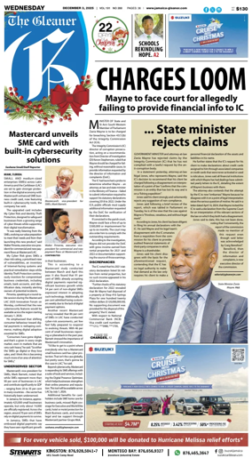 Cover of Jamaica Gleaner