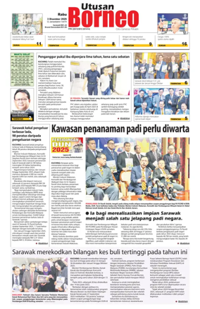 Cover of Utusan Borneo (Sarawak)