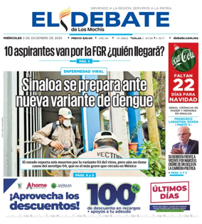 Cover of El Debate de Los Mochis
