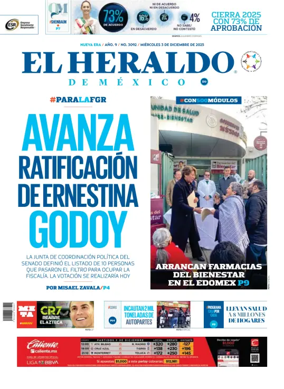 Cover of El Heraldo de Mexico