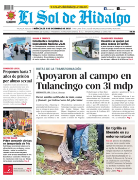 Cover of El Sol de Hidalgo