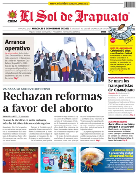 Cover of El Sol de Irapuato
