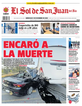 Cover of El Sol de San Juan del Río