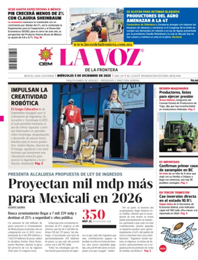 Cover of La Voz de la Frontera
