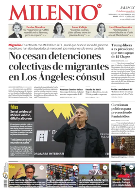 Cover of Milenio Jalisco