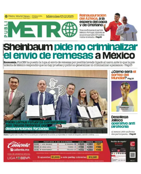 Cover of Publimetro Guadalajara