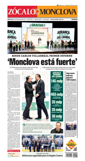 Cover of Zócalo Monclova