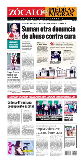 Cover of Zócalo Piedras Negras