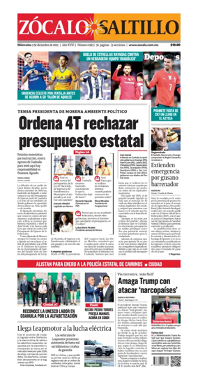 Cover of Zócalo Saltillo