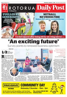 Cover of Rotorua Daily Post