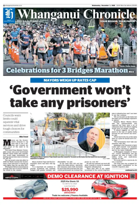 Cover of Wanganui Chronicle
