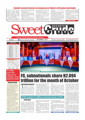 Cover of SweetCrude (Wednesday)