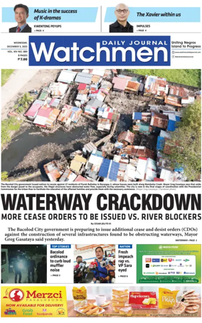 Cover of Watchmen Daily Journal