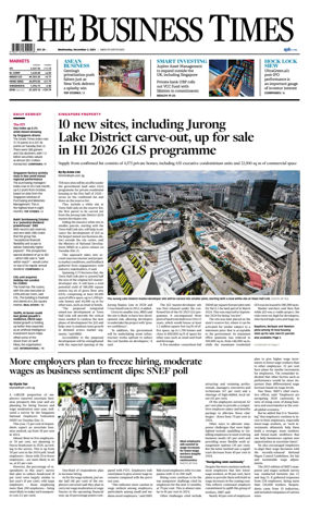 Cover of The Business Times