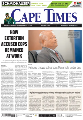 Cover of Cape Times