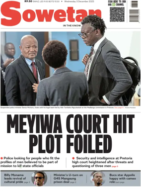 Cover of Sowetan